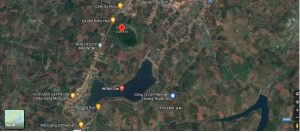 google map khu du lịch núi lửa Nâm Gle Đắk Nông